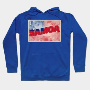 Samoa Vintage style retro souvenir Hoodie